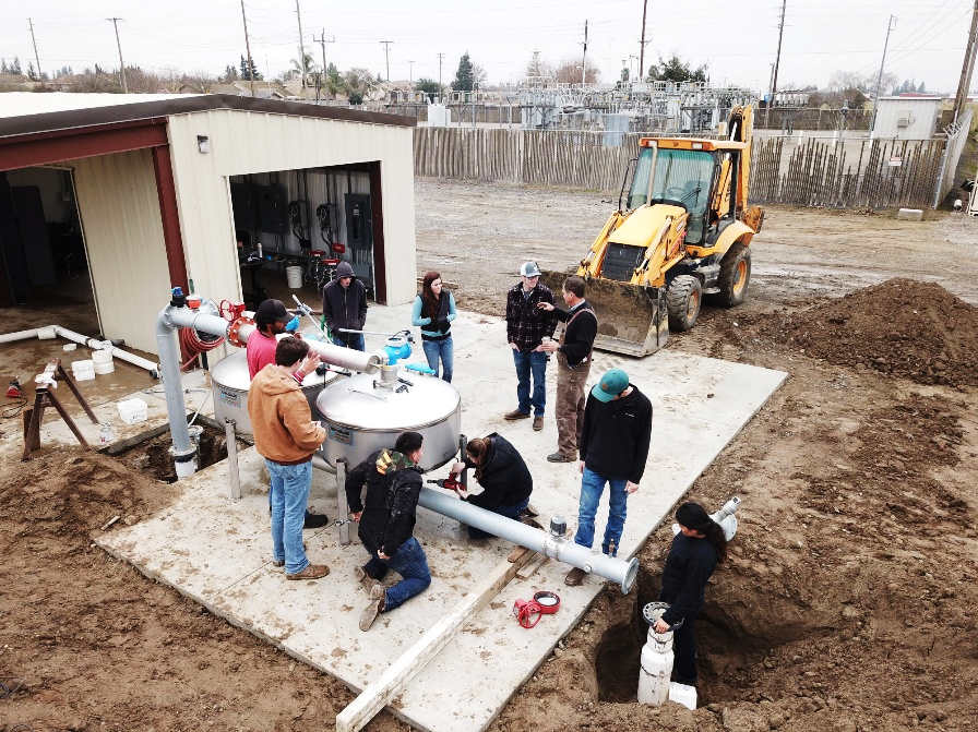 Irrigation Technology filter installation