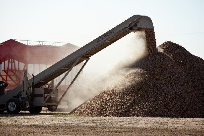 Almond Stockpile