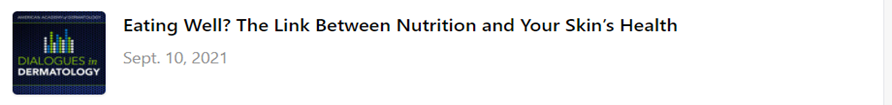 AAD Podcast on Skin Health