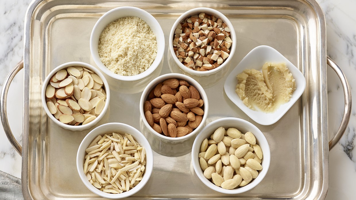 ALMONDS IN MANY FORMS