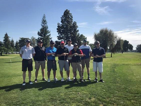 Almond Leadership Program golfers