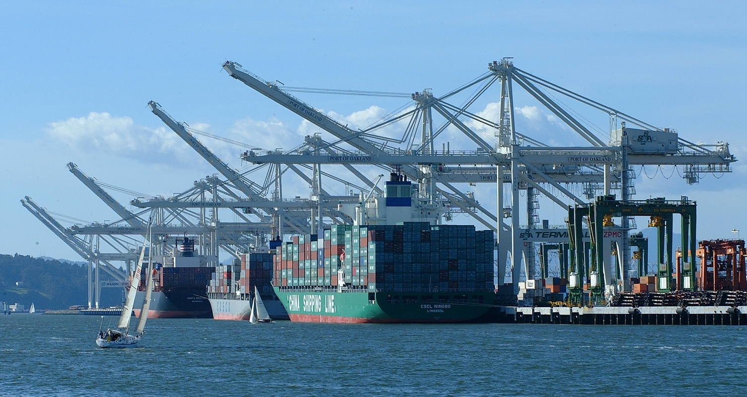 Ships at dock